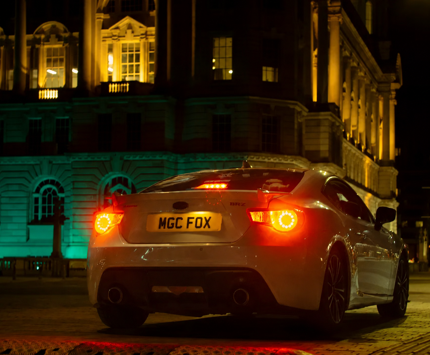 Magic Fox - JDM BRZ at night